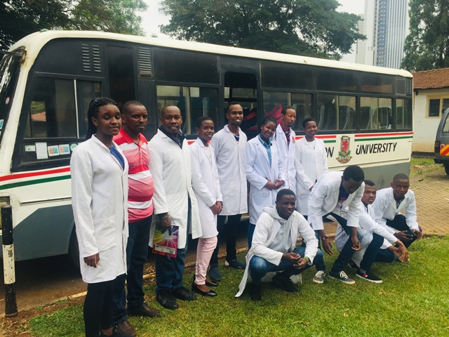 Students of Bachelor of Veterinary Medicine, Egerton University complete  their 3 day practical sessions. | DEPARTMENT OF VET. ANATOMY AND PHYSIOLOGY